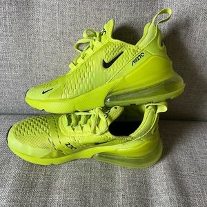 NIKE AirMax 270 - Neon Green, 5.5W